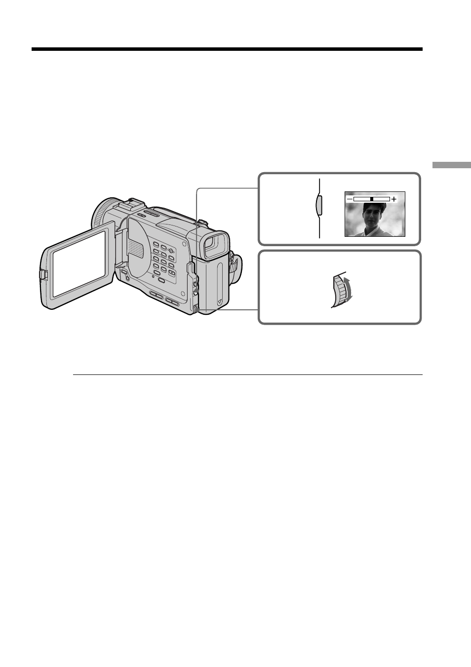 Adjusting the exposure manually | Sony DCR-TRV20 User Manual | Page 43 / 152