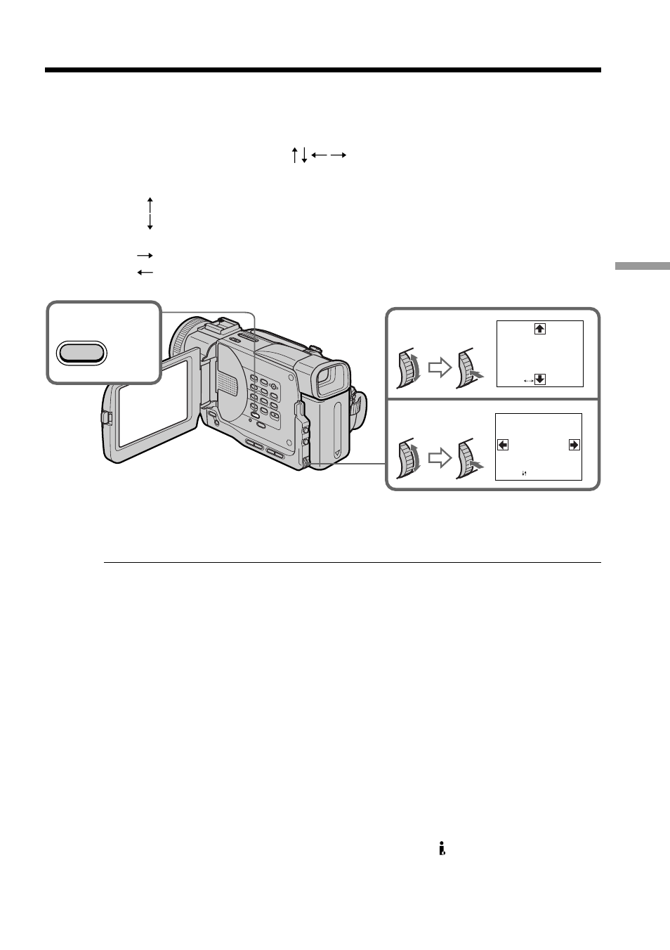 Enlarging images recorded on tapes – pb zoom, Enlarging images recorded on tapes, Pb zoom | Sony DCR-TRV20 User Manual | Page 47 / 152