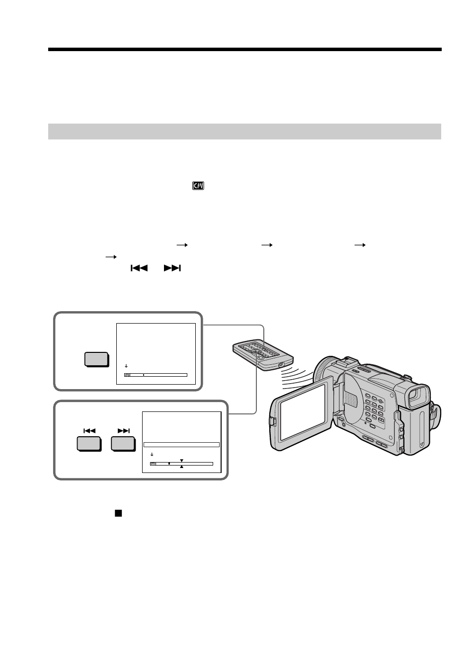 Searching a recording by date – date search, Searching a recording by date, Date search | Sony DCR-TRV20 User Manual | Page 50 / 152