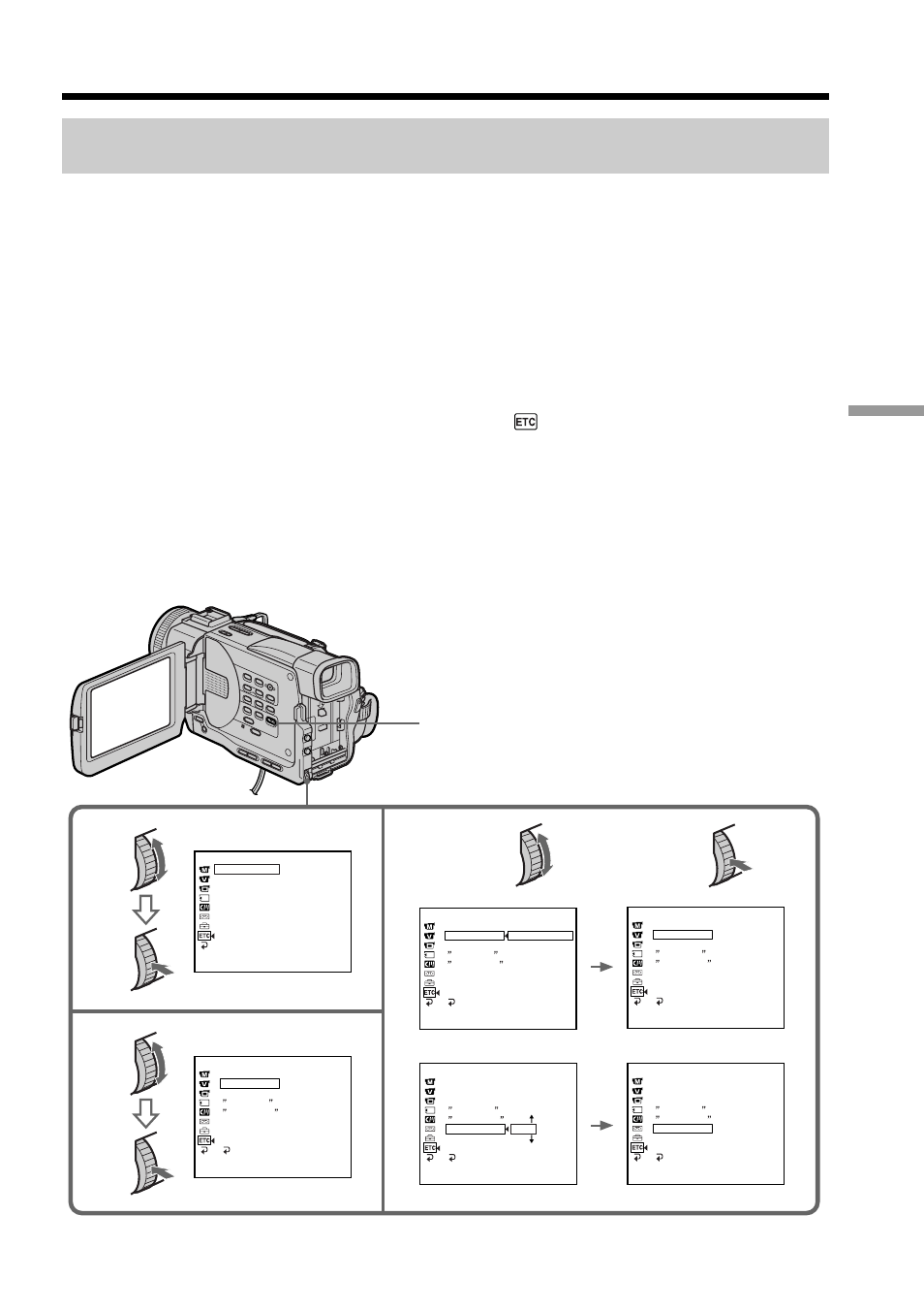 Set the ir setup code | Sony DCR-TRV20 User Manual | Page 57 / 152