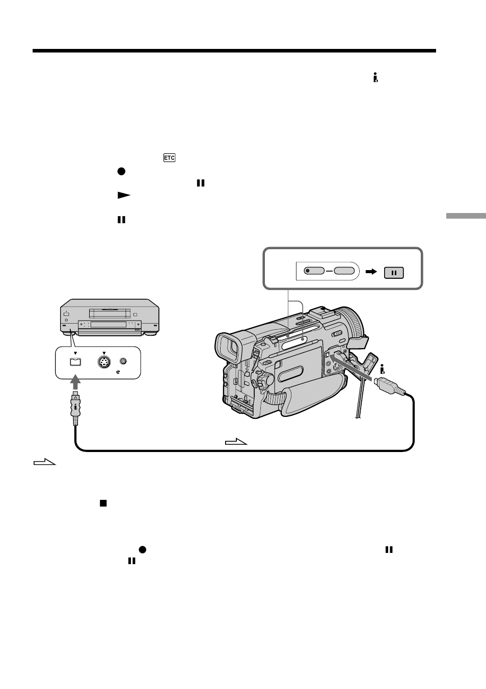 Recording video or tv programs | Sony DCR-TRV20 User Manual | Page 69 / 152