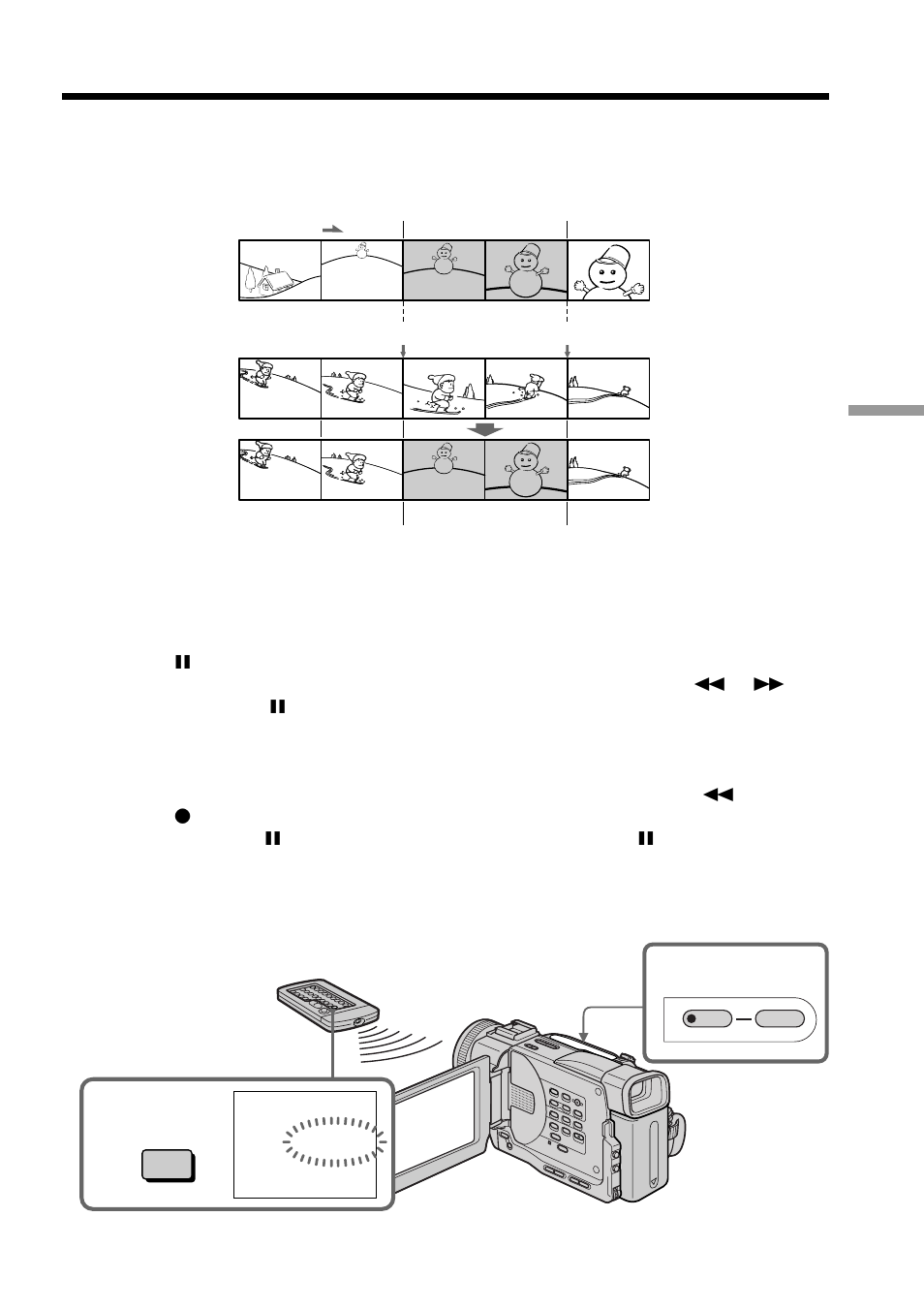 Inserting a scene from a vcr – insert editing, Inserting a scene from a vcr, Insert editing | Sony DCR-TRV20 User Manual | Page 71 / 152