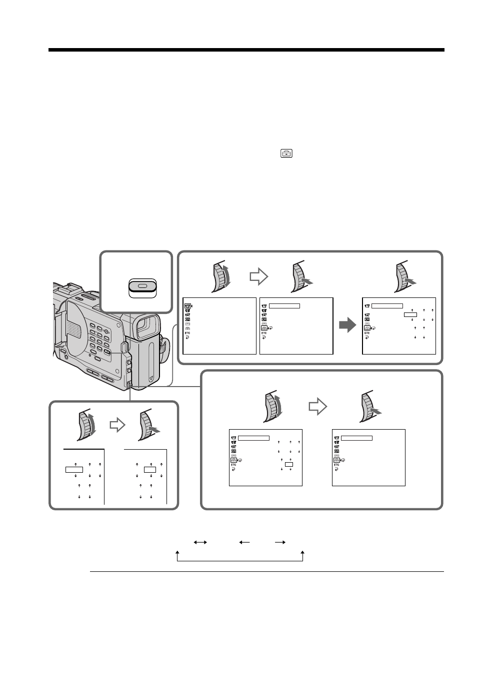 Resetting the date and time | Sony DCR-TRV20 User Manual | Page 92 / 152