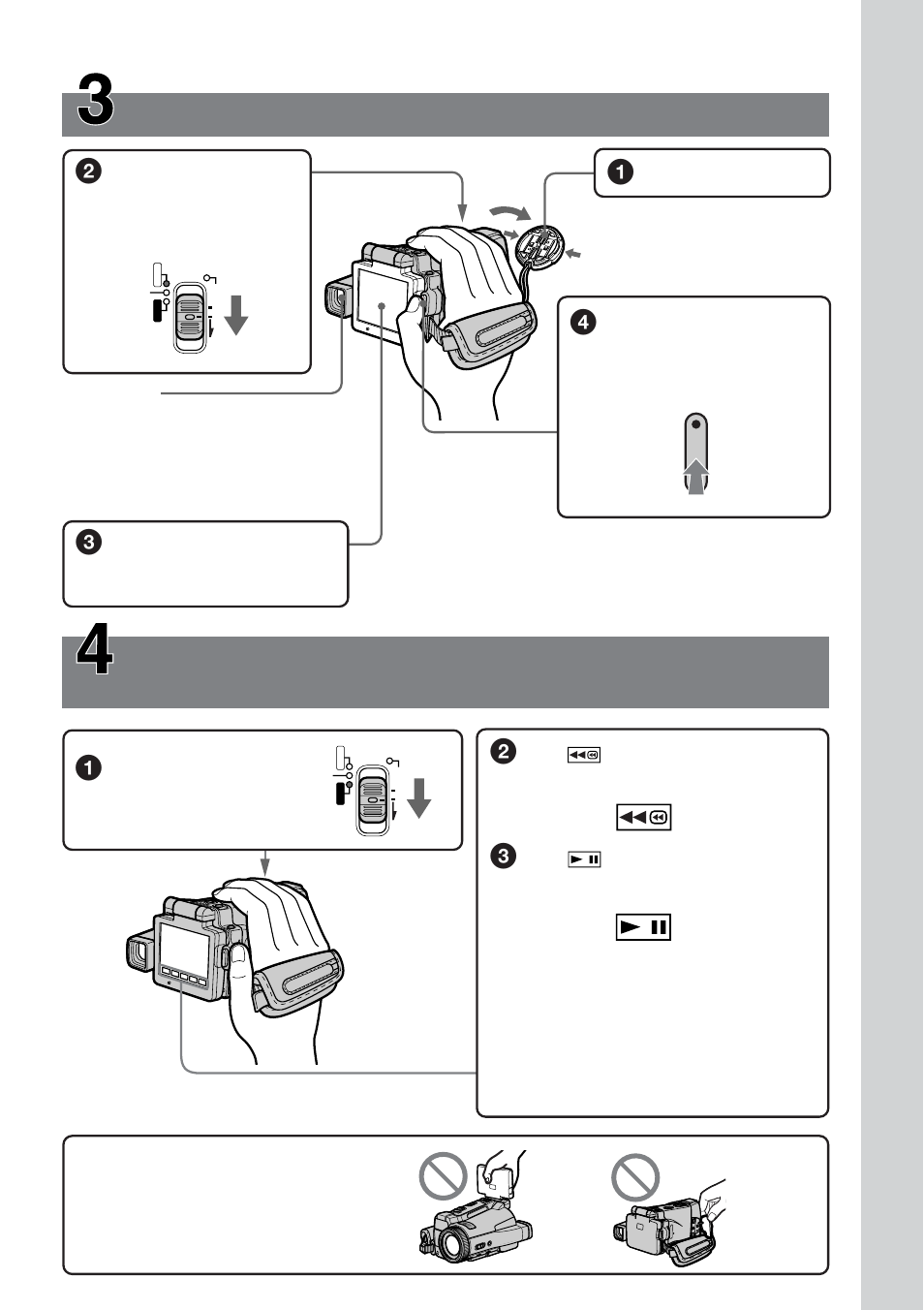 11 recording a picture, Monitoring the playback picture on the lcd screen, P. 29) | P. 42) | Sony DCR-IP210 User Manual | Page 11 / 220