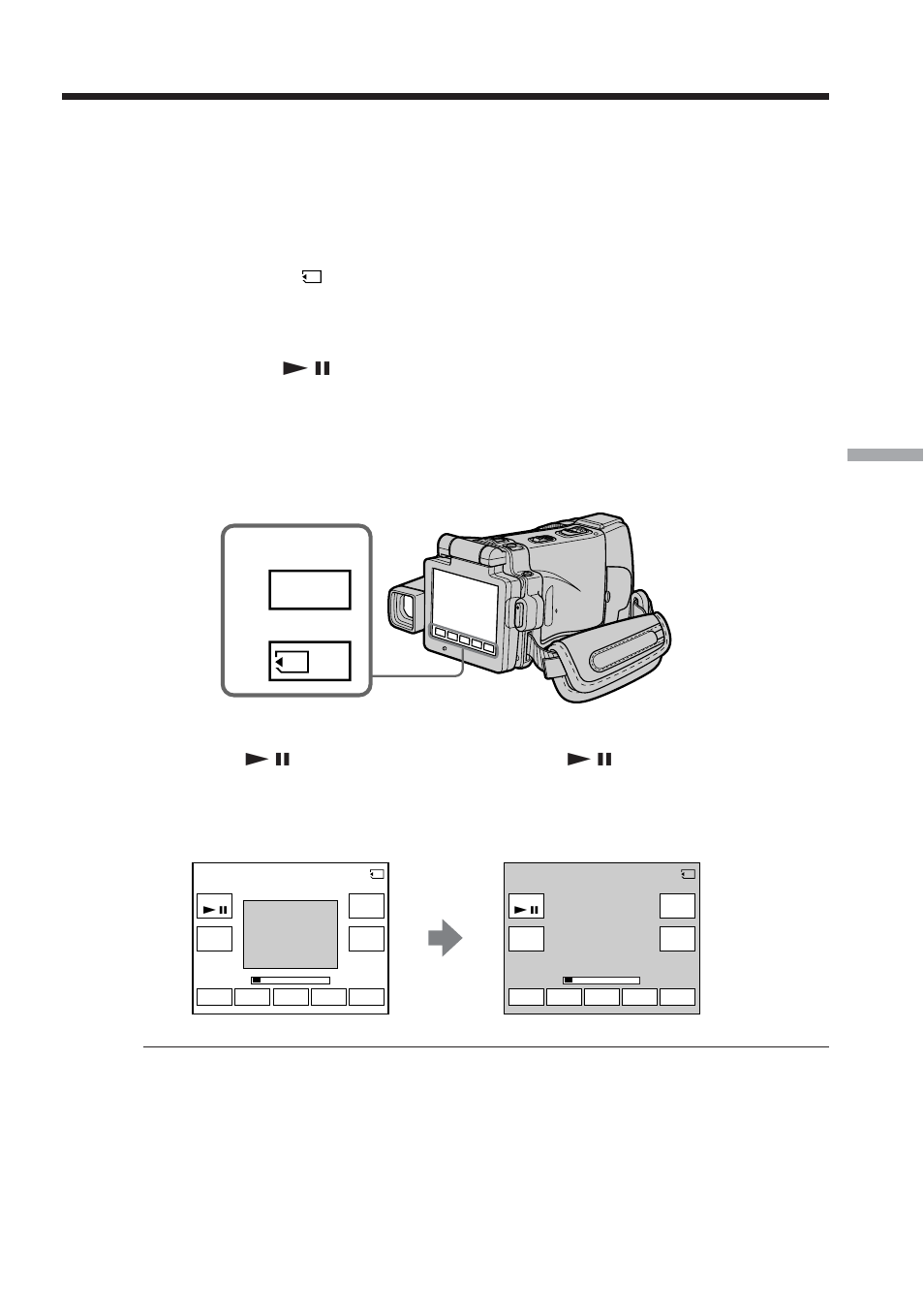 Viewing a moving picture – mpeg movie playback, Play | Sony DCR-IP210 User Manual | Page 139 / 220