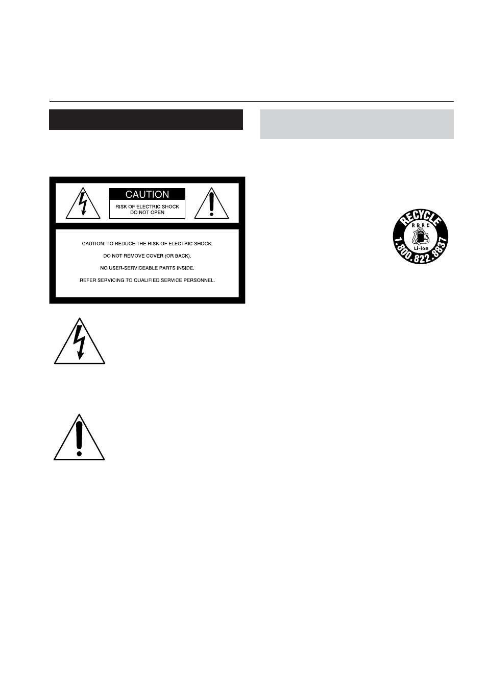 Warning | Sony DCR-IP210 User Manual | Page 2 / 220