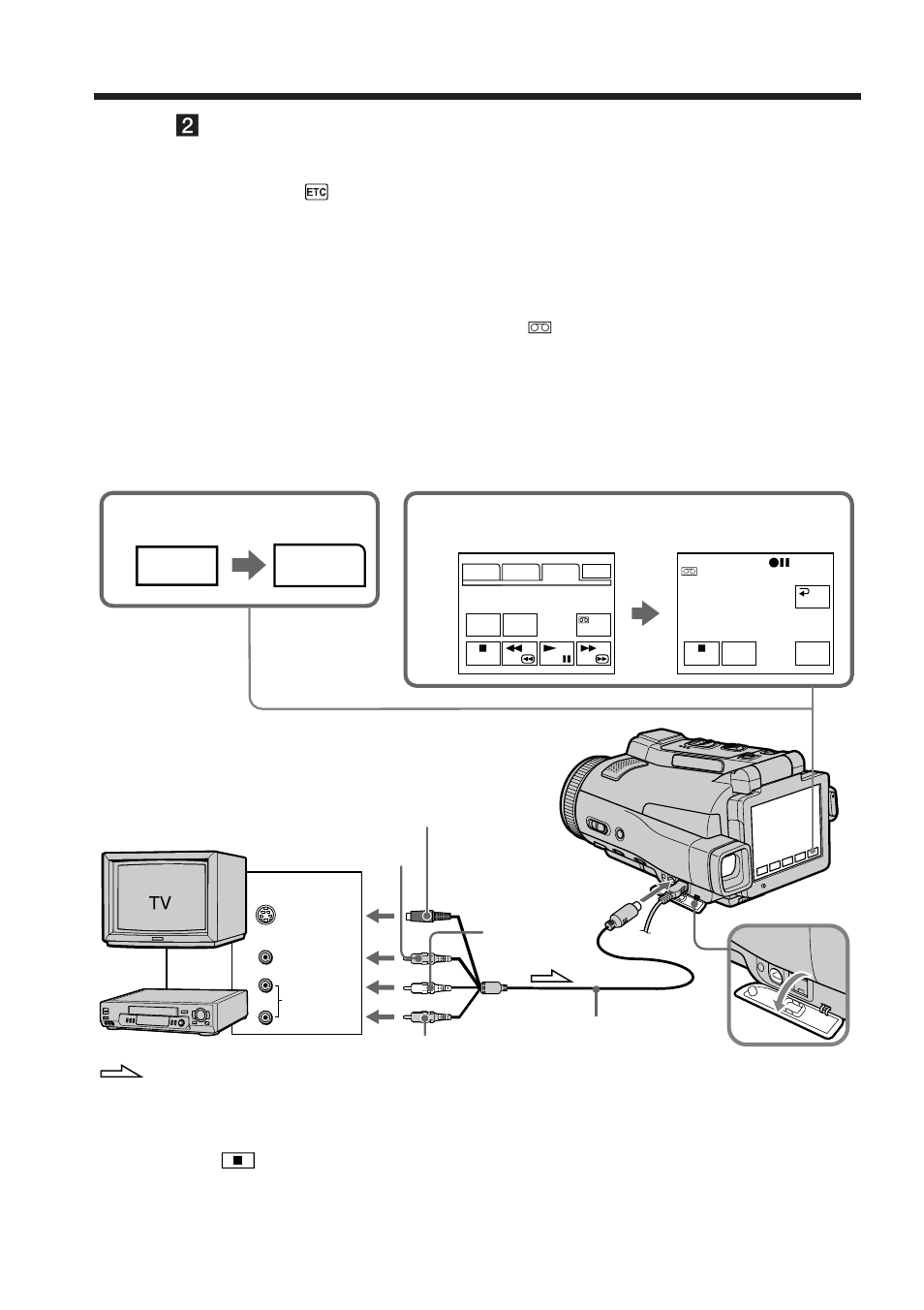 Page3, Recording video or tv programs | Sony DCR-IP210 User Manual | Page 84 / 220