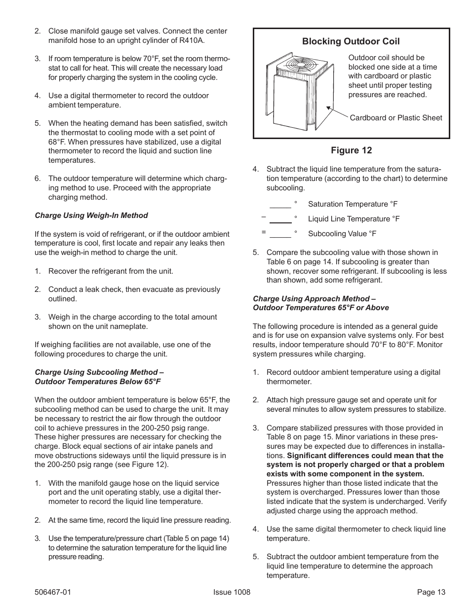 Allied Air Enterprises 4AC16LT User Manual | Page 13 / 22