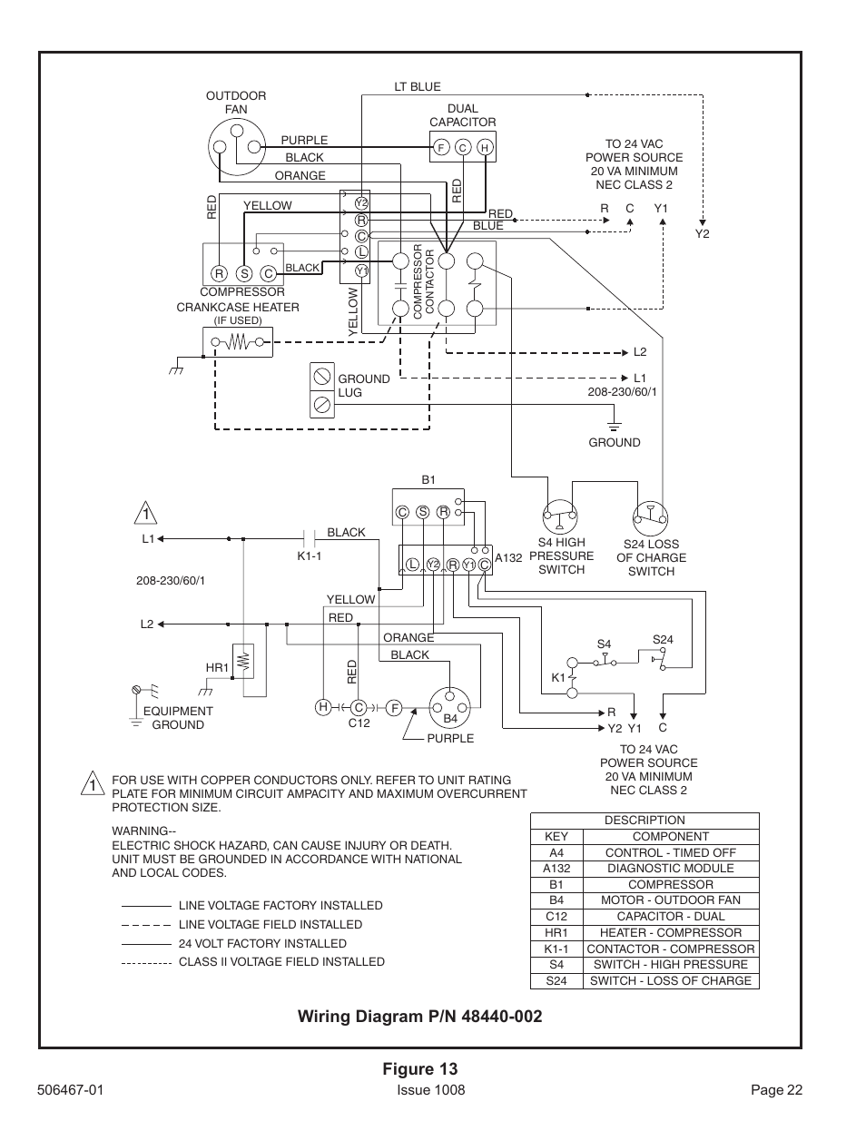 Allied Air Enterprises 4AC16LT User Manual | Page 22 / 22