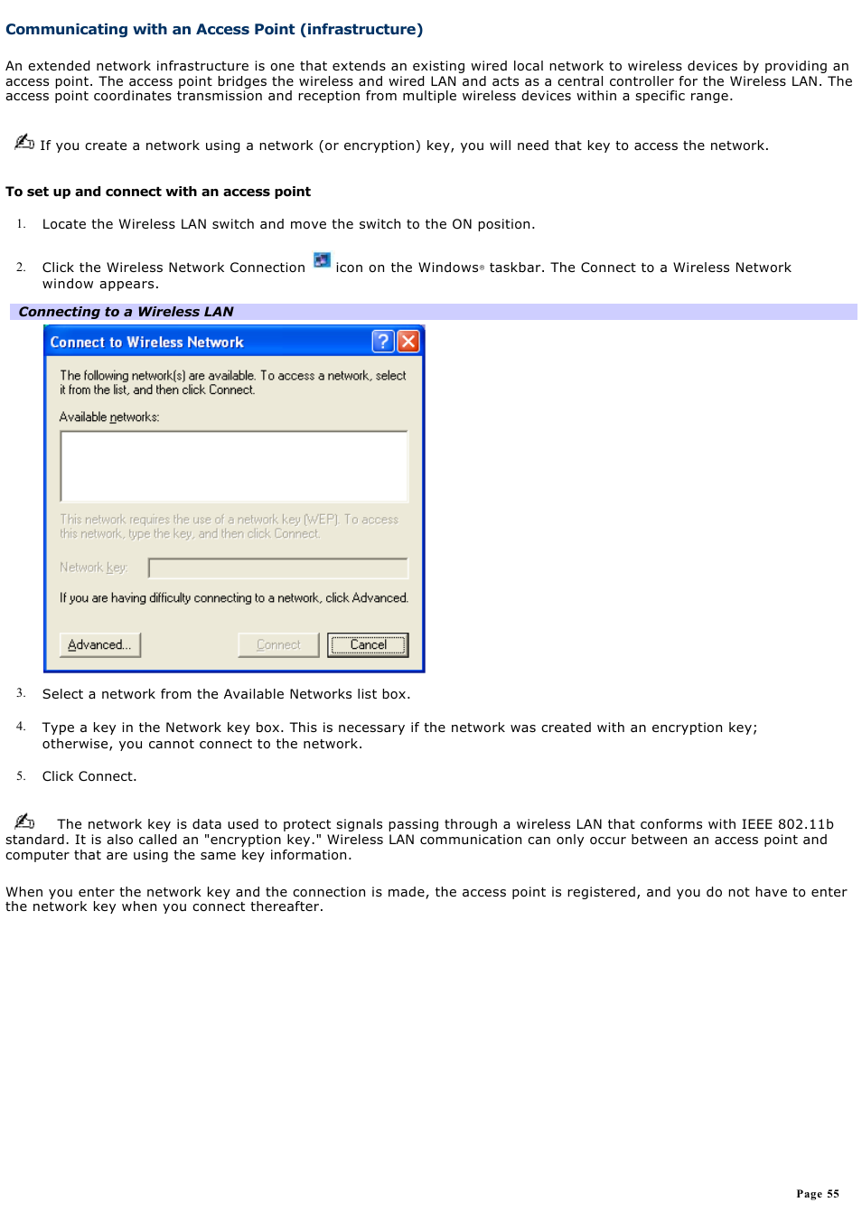 Sony PCG-NV190P User Manual | Page 55 / 188