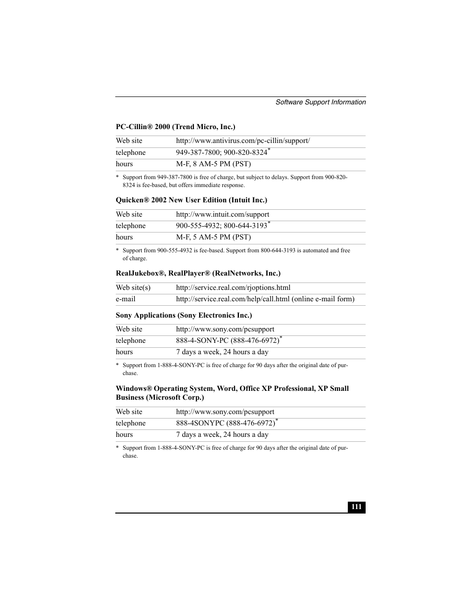 Sony PCG-R505ECP User Manual | Page 111 / 222