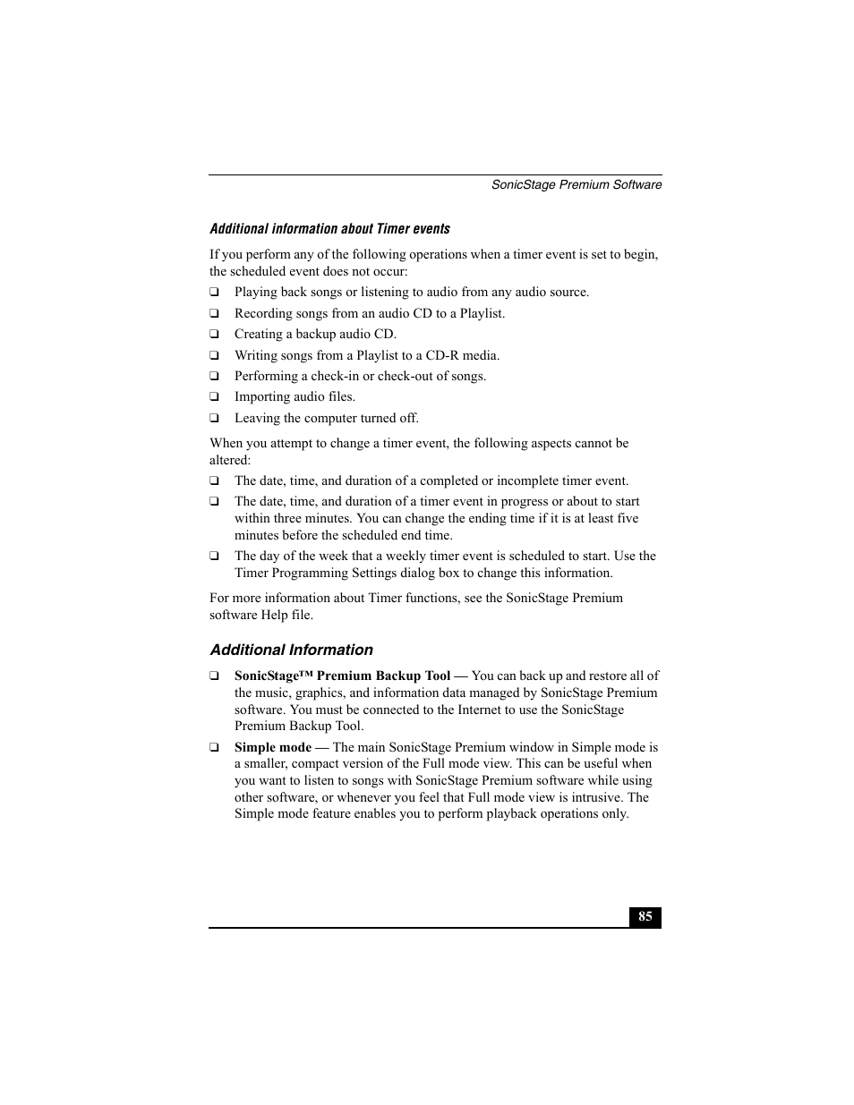 Additional information | Sony PCG-R505ECP User Manual | Page 177 / 222