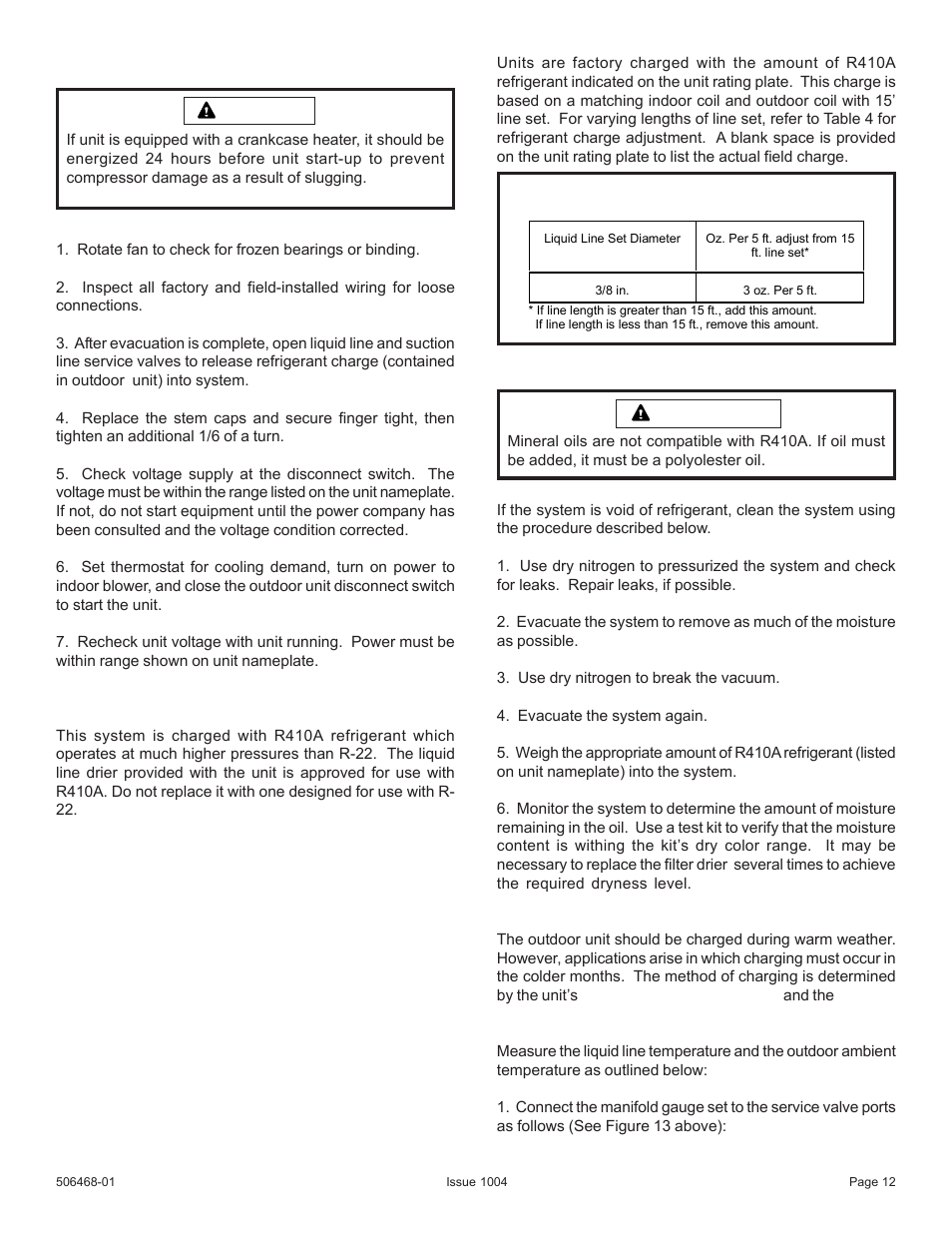 Allied Air Enterprises 4HP16LT User Manual | Page 12 / 30