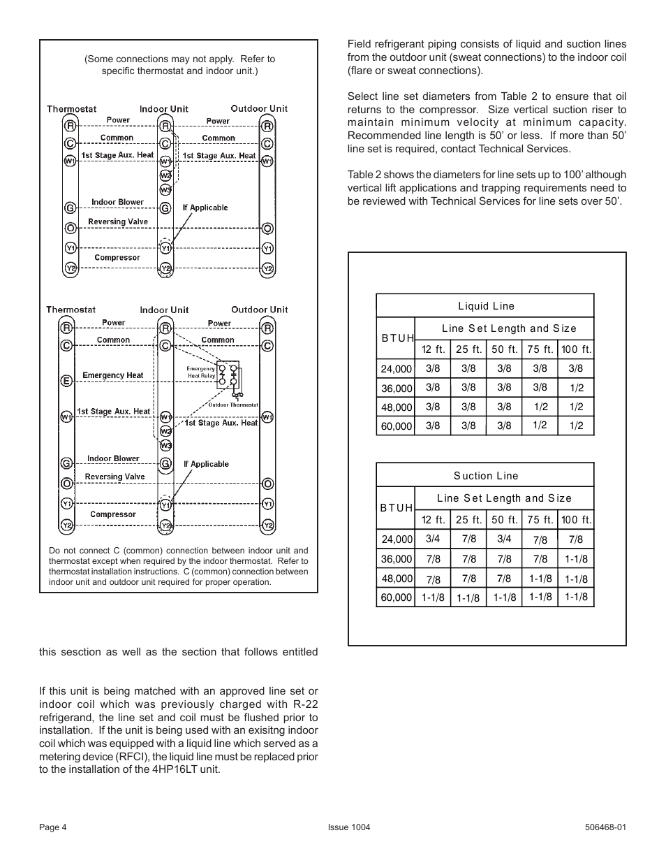 Allied Air Enterprises 4HP16LT User Manual | Page 4 / 30