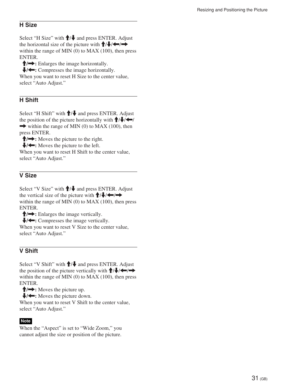 Sony FWD-32LX1R User Manual | Page 31 / 45