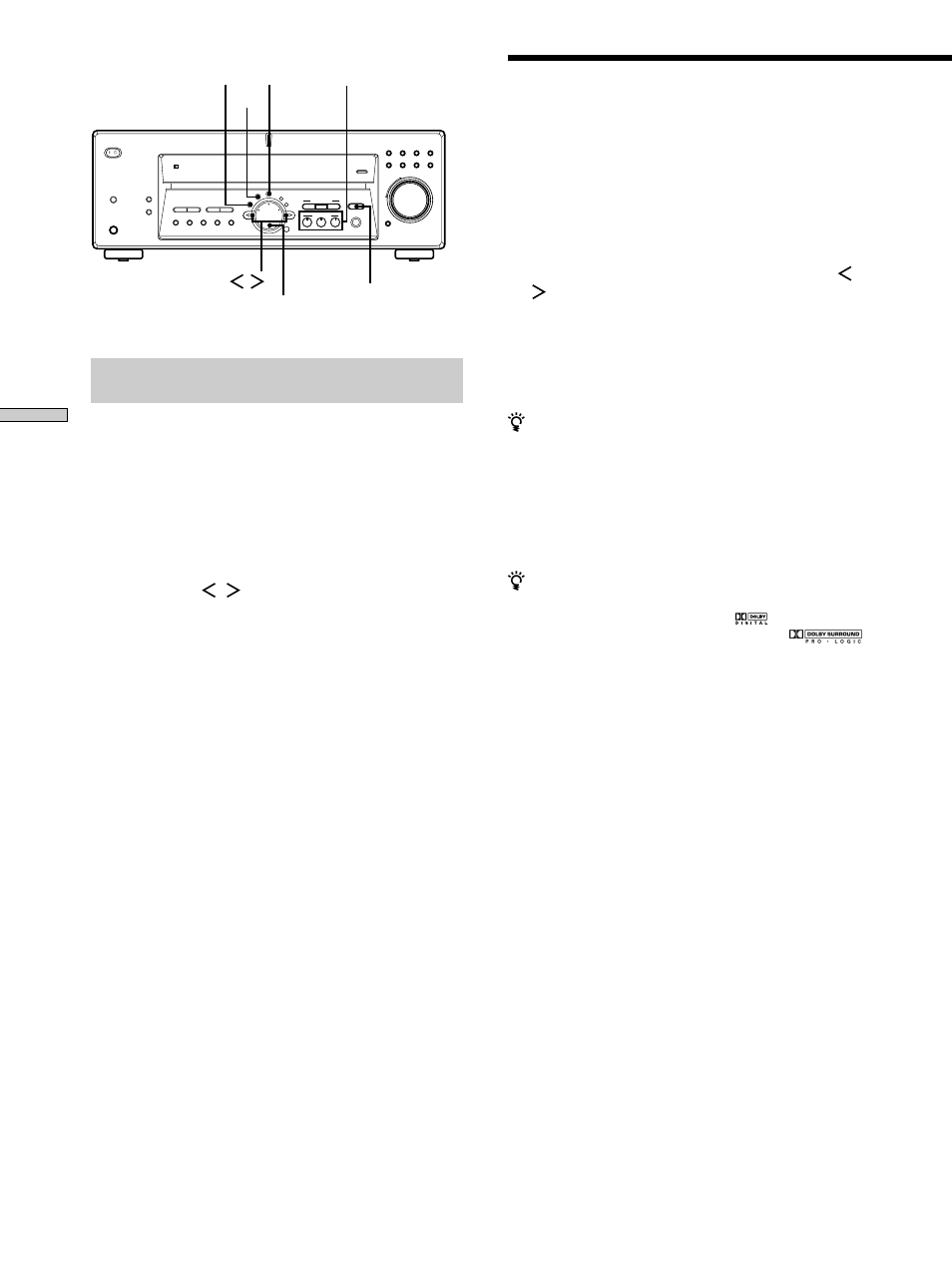 Selecting a sound field, Enjoying sur round sound | Sony STR-DE675 User Manual | Page 28 / 56