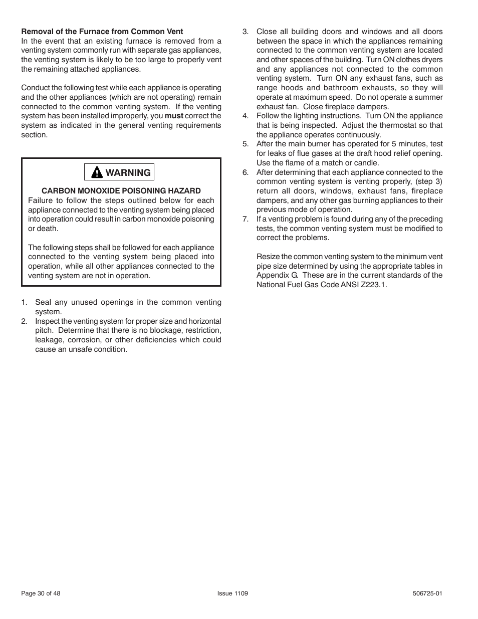 Allied Air Enterprises A95DF User Manual | Page 30 / 48