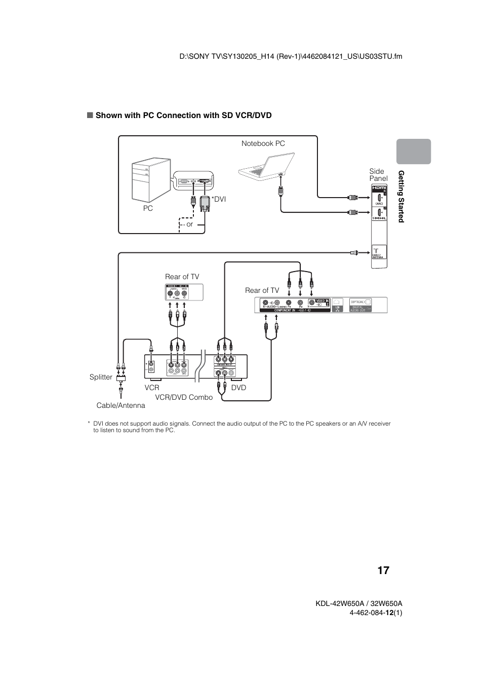 Sony KDL-32W650A User Manual | Page 17 / 48
