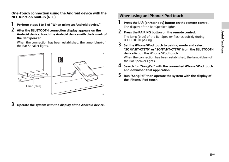 Sony HT-CT770 User Manual | Page 11 / 96