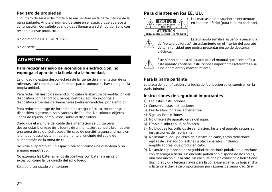 Sony HT-CT770 User Manual | Page 62 / 96