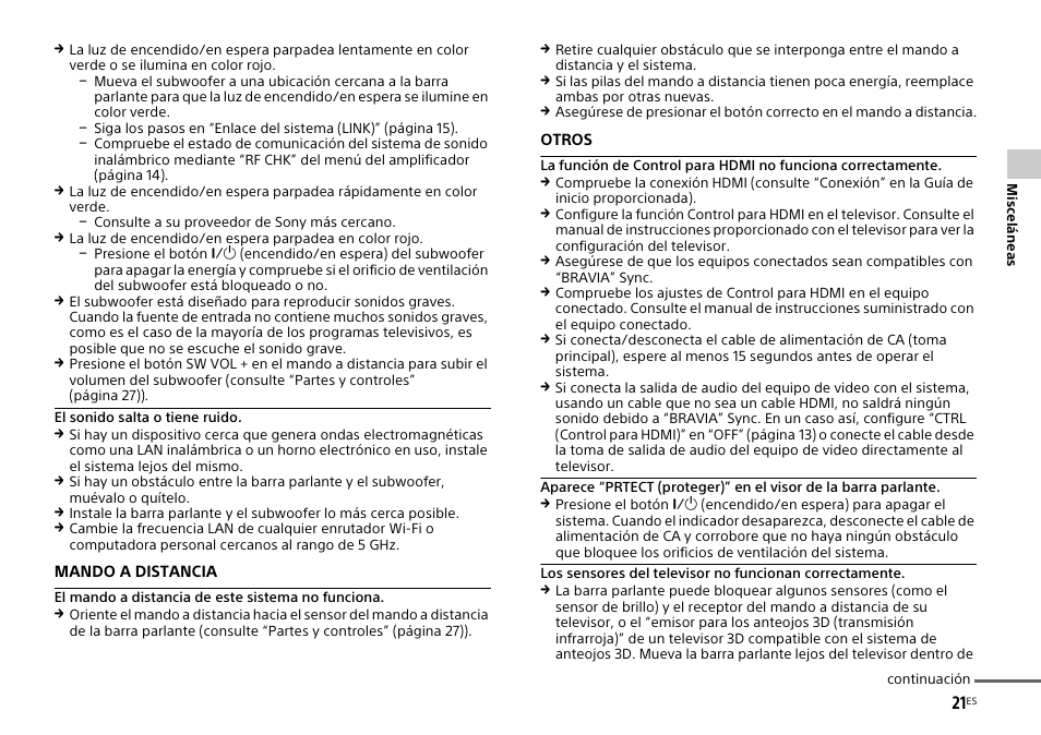 Sony HT-CT770 User Manual | Page 81 / 96