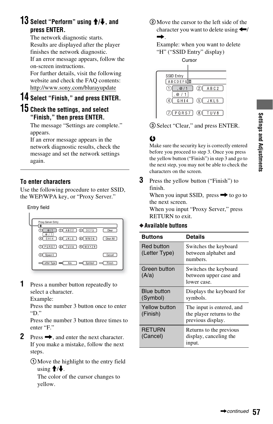 Sony BDP-S560 User Manual | Page 57 / 87