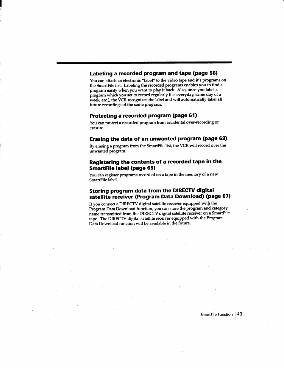 Sony SLV-M91HF User Manual | Page 43 / 80