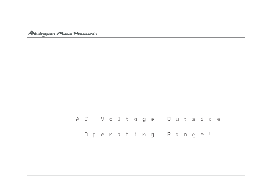 Maintenance | Abbingdon Music Research Compact Disk Processor CD-77 User Manual | Page 32 / 39