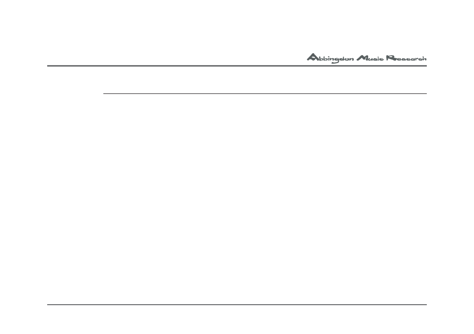 Specifications | Abbingdon Music Research Compact Disk Processor CD-77 User Manual | Page 37 / 39