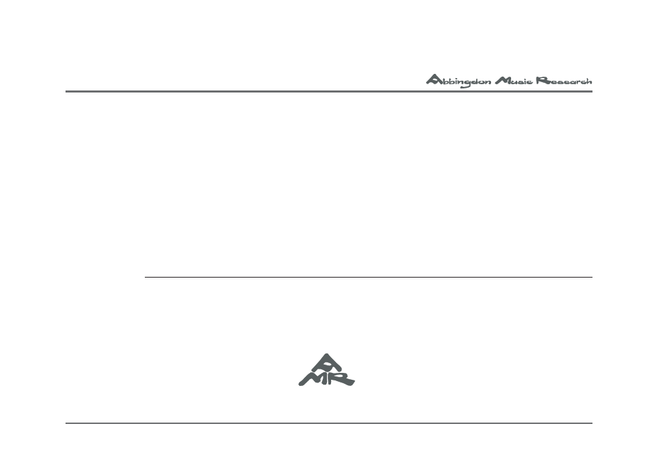 Abbingdon Music Research Compact Disk Processor CD-77 User Manual | Page 39 / 39