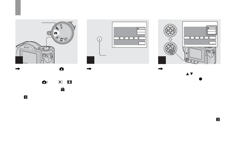 Setting the date and time, L (16) | Sony MVC-CD350 User Manual | Page 16 / 120