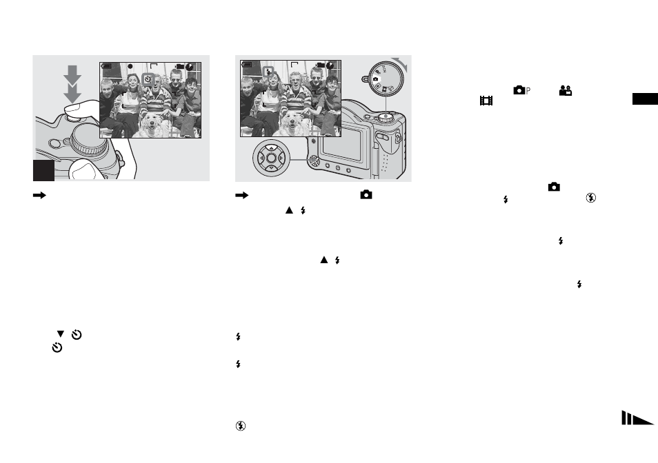 Selecting a flash mode | Sony MVC-CD350 User Manual | Page 27 / 120