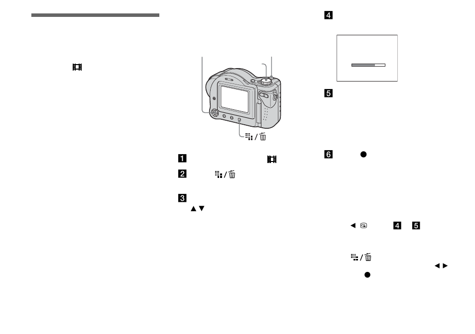 Shooting multiple frames, Clip motion | Sony MVC-CD350 User Manual | Page 50 / 120