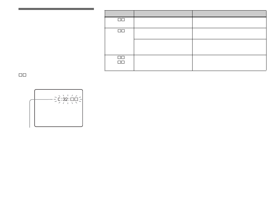 Self-diagnosis display | Sony MVC-CD350 User Manual | Page 98 / 120