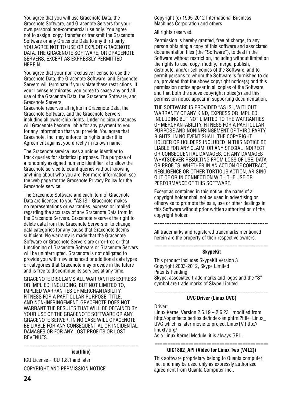 Sony KDL-55W900A User Manual | Page 24 / 36