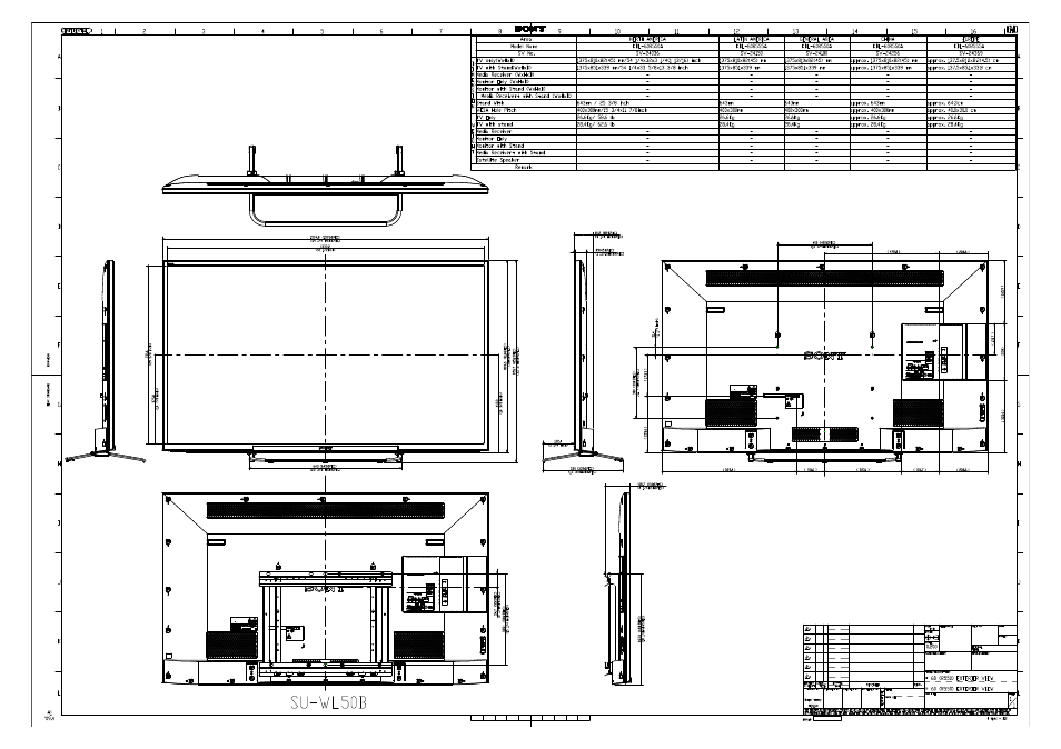 Sony KDL-60R550A User Manual | 1 page