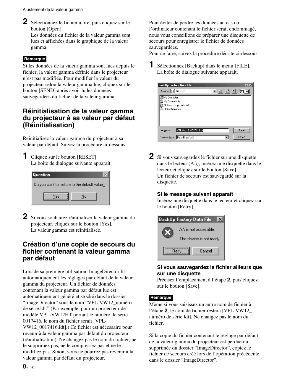 Sony VPL-VW12HT User Manual | Page 18 / 58