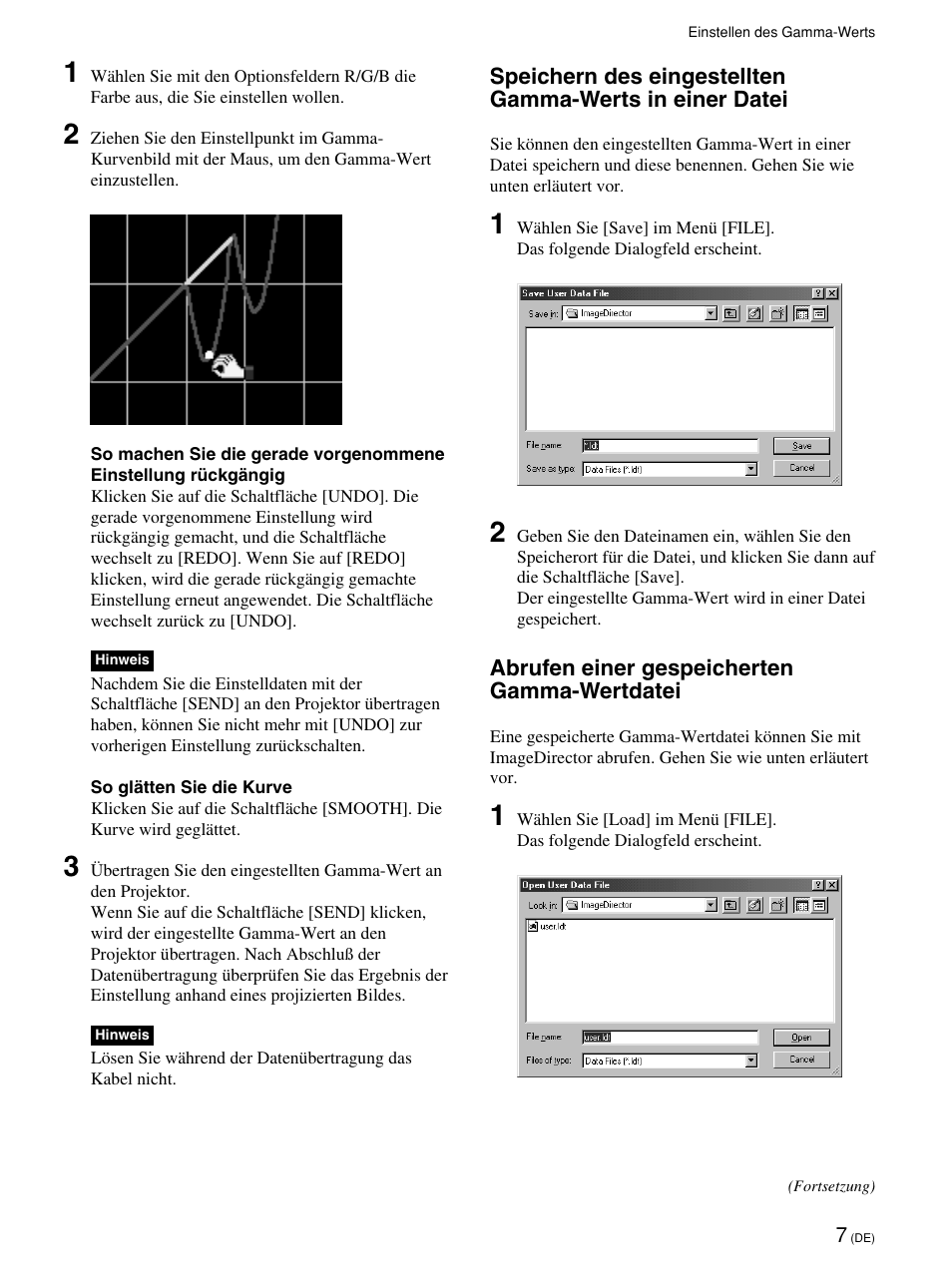 Sony VPL-VW12HT User Manual | Page 26 / 58