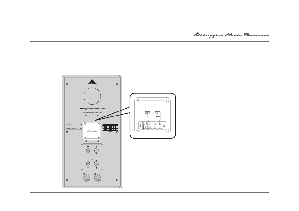 Appendix a - adjustment of tonal balance | Abbingdon Music Research Reference Class Proffessional Monitor LS-77 User Manual | Page 25 / 53