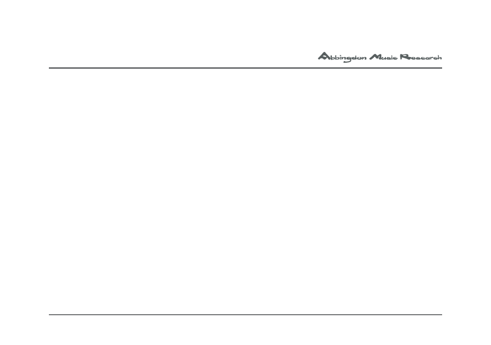 Abbingdon Music Research Reference Class Proffessional Monitor LS-77 User Manual | Page 31 / 53