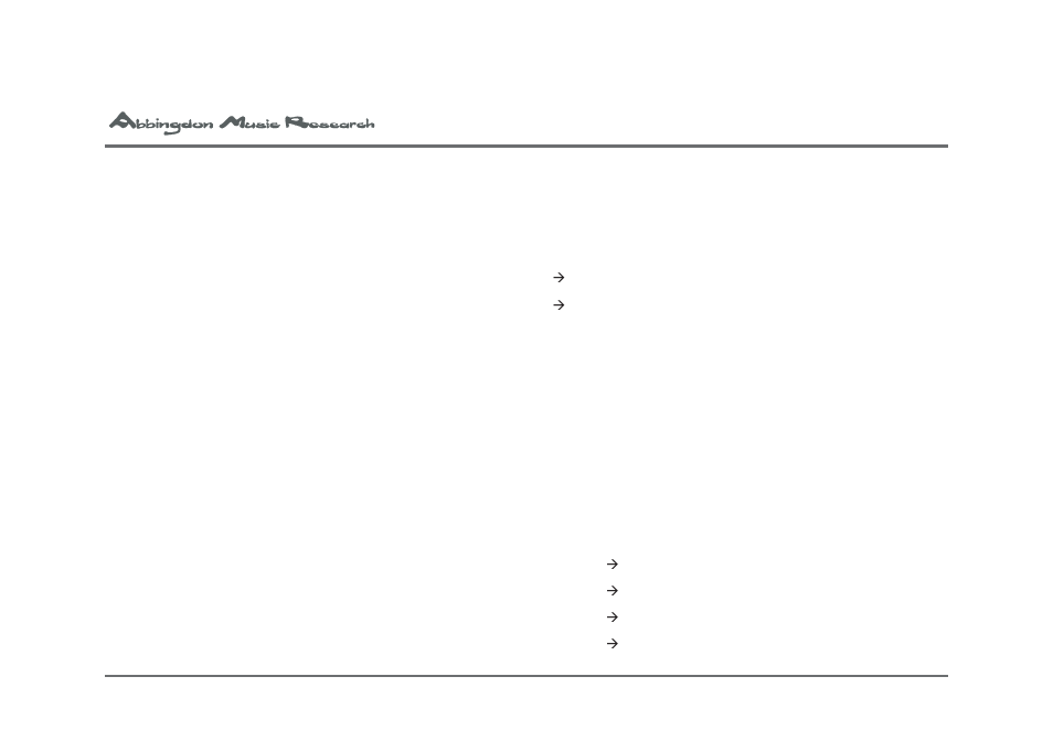 Abbingdon Music Research Reference Class Proffessional Monitor LS-77 User Manual | Page 38 / 53