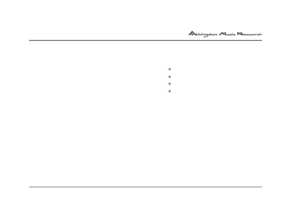Abbingdon Music Research Reference Class Proffessional Monitor LS-77 User Manual | Page 39 / 53
