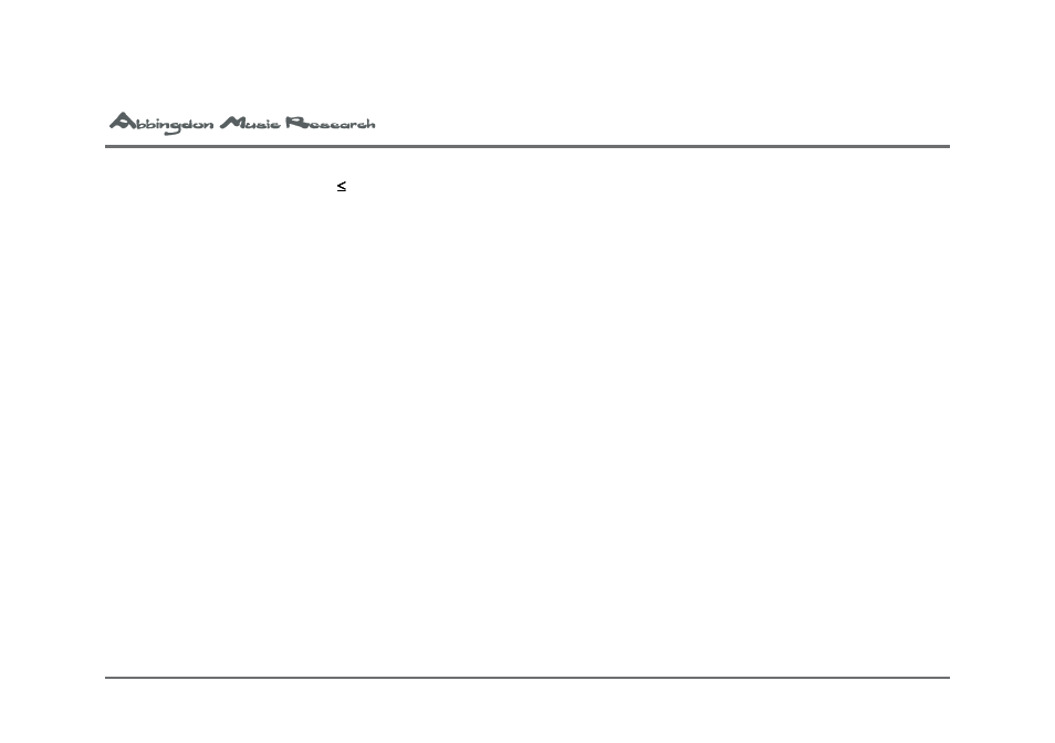 Abbingdon Music Research Reference Class Proffessional Monitor LS-77 User Manual | Page 44 / 53