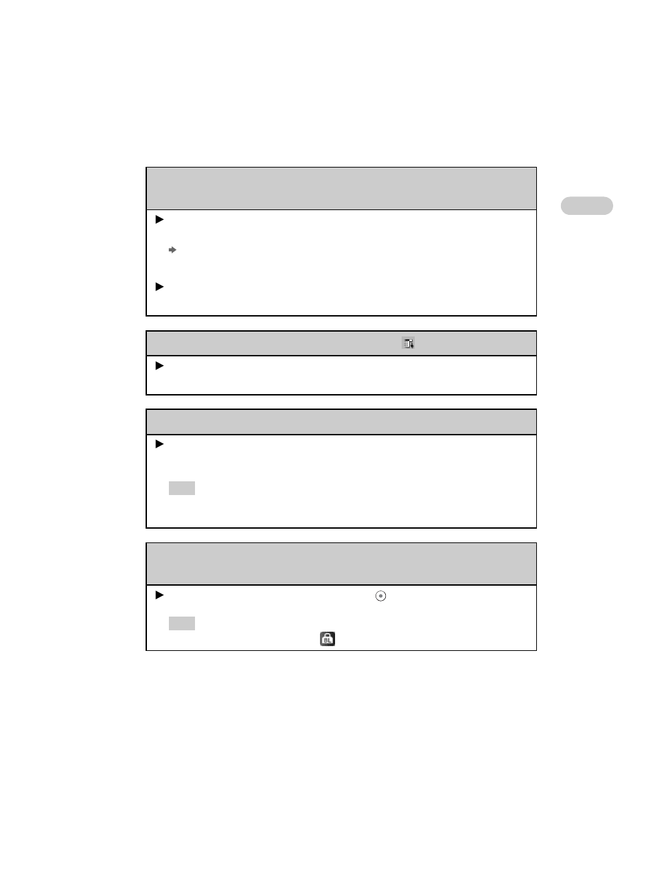 I cannot enter text properly, I cannot display the menu when i tap, Menu) | I need help using the hardware keyboard | Sony PEG-UX50 User Manual | Page 19 / 52