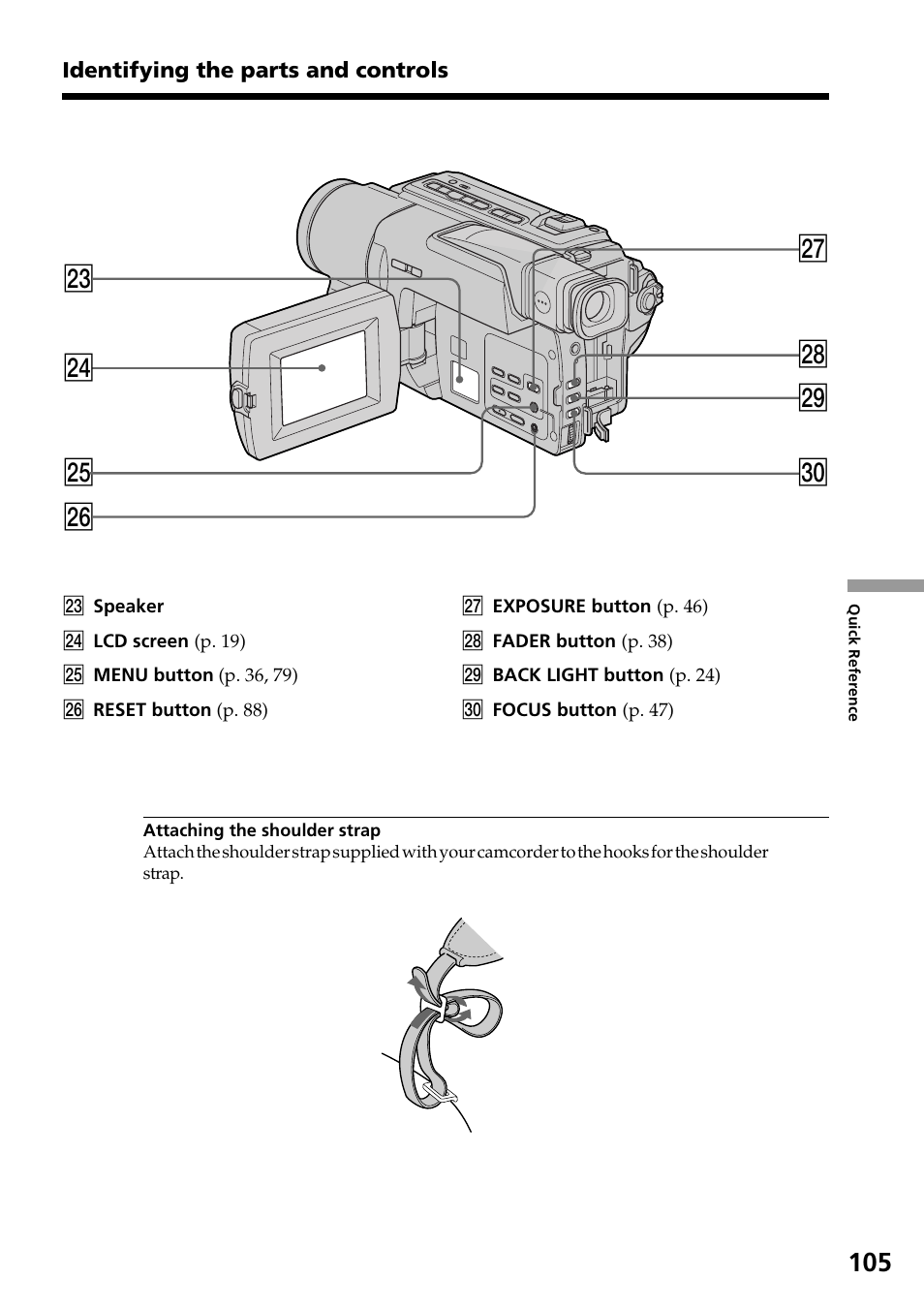 Wd wg wh wf wk wj e; wl | Sony DCR-TRV130 User Manual | Page 105 / 112