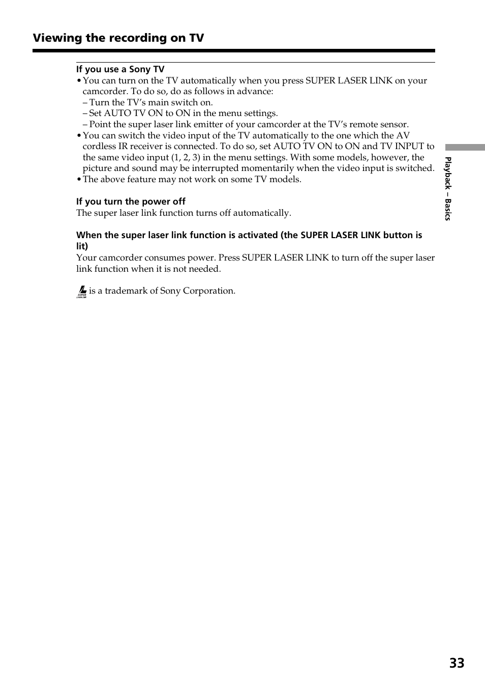 Sony DCR-TRV130 User Manual | Page 33 / 112