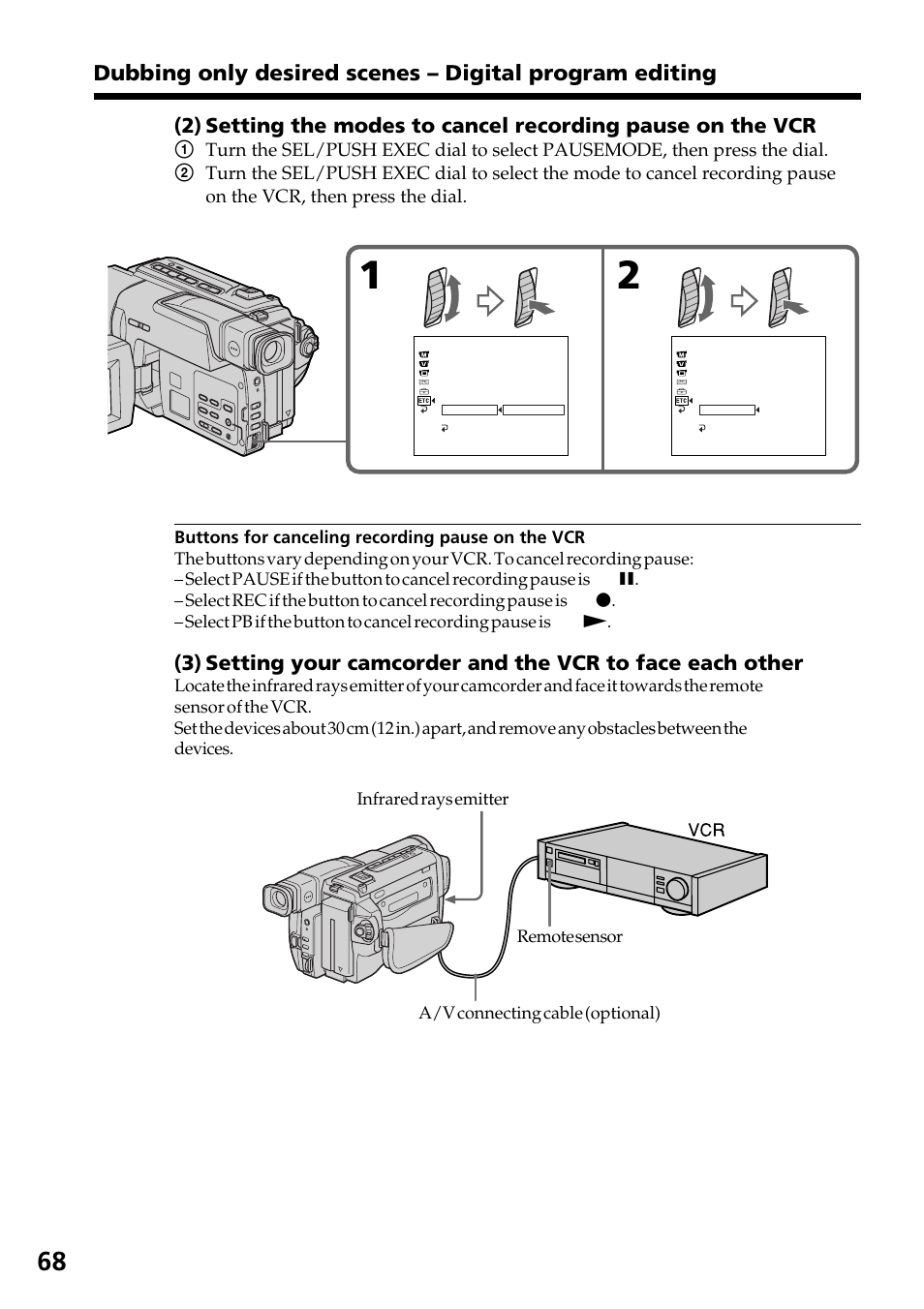 Sony DCR-TRV130 User Manual | Page 68 / 112