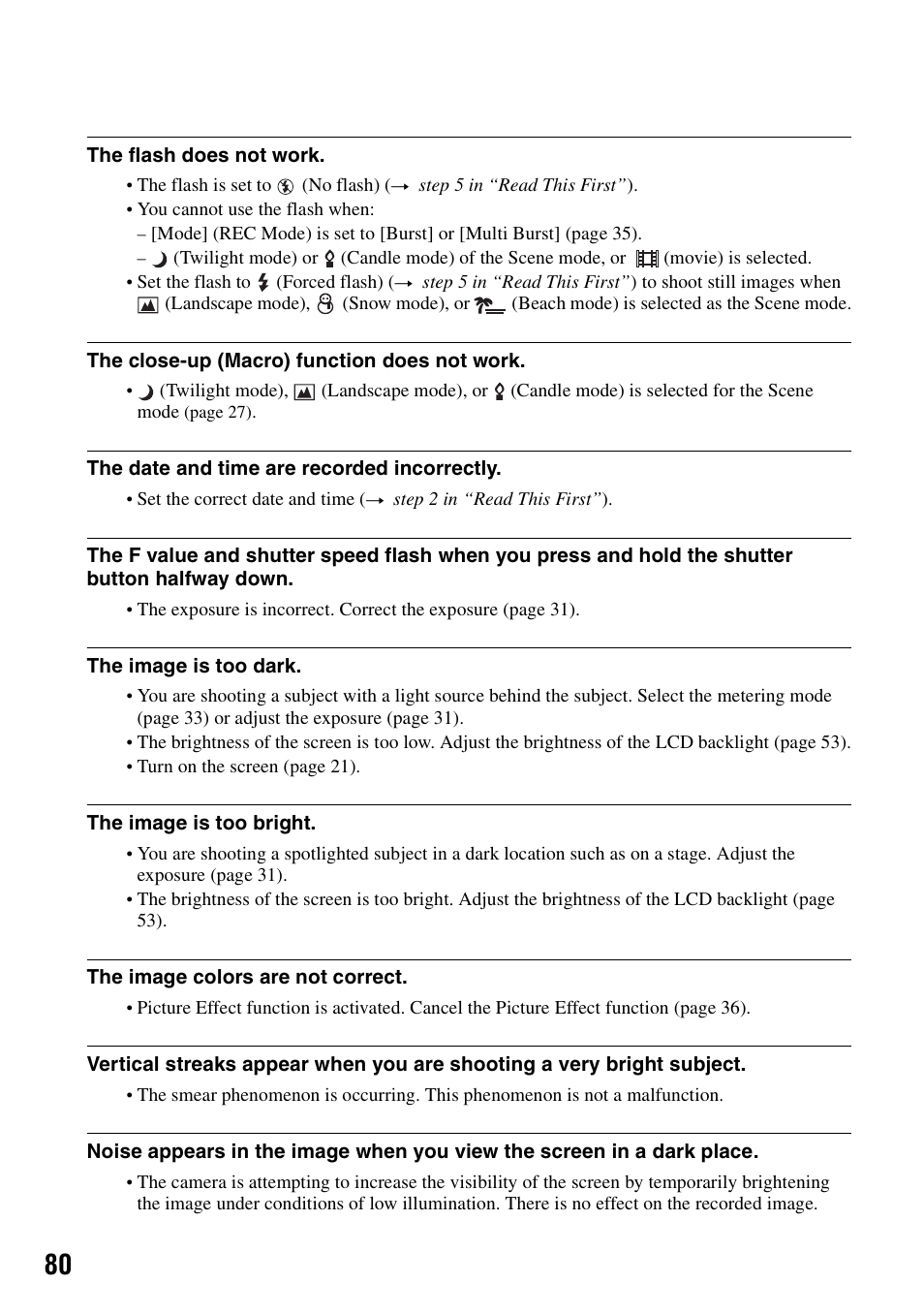 Sony DSC-S90 User Manual | Page 80 / 103