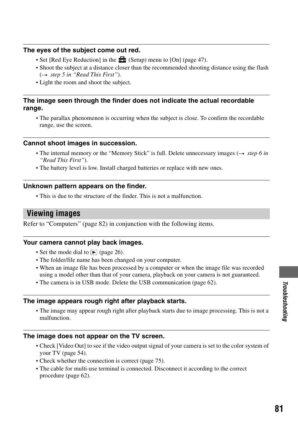 Viewing images | Sony DSC-S90 User Manual | Page 81 / 103