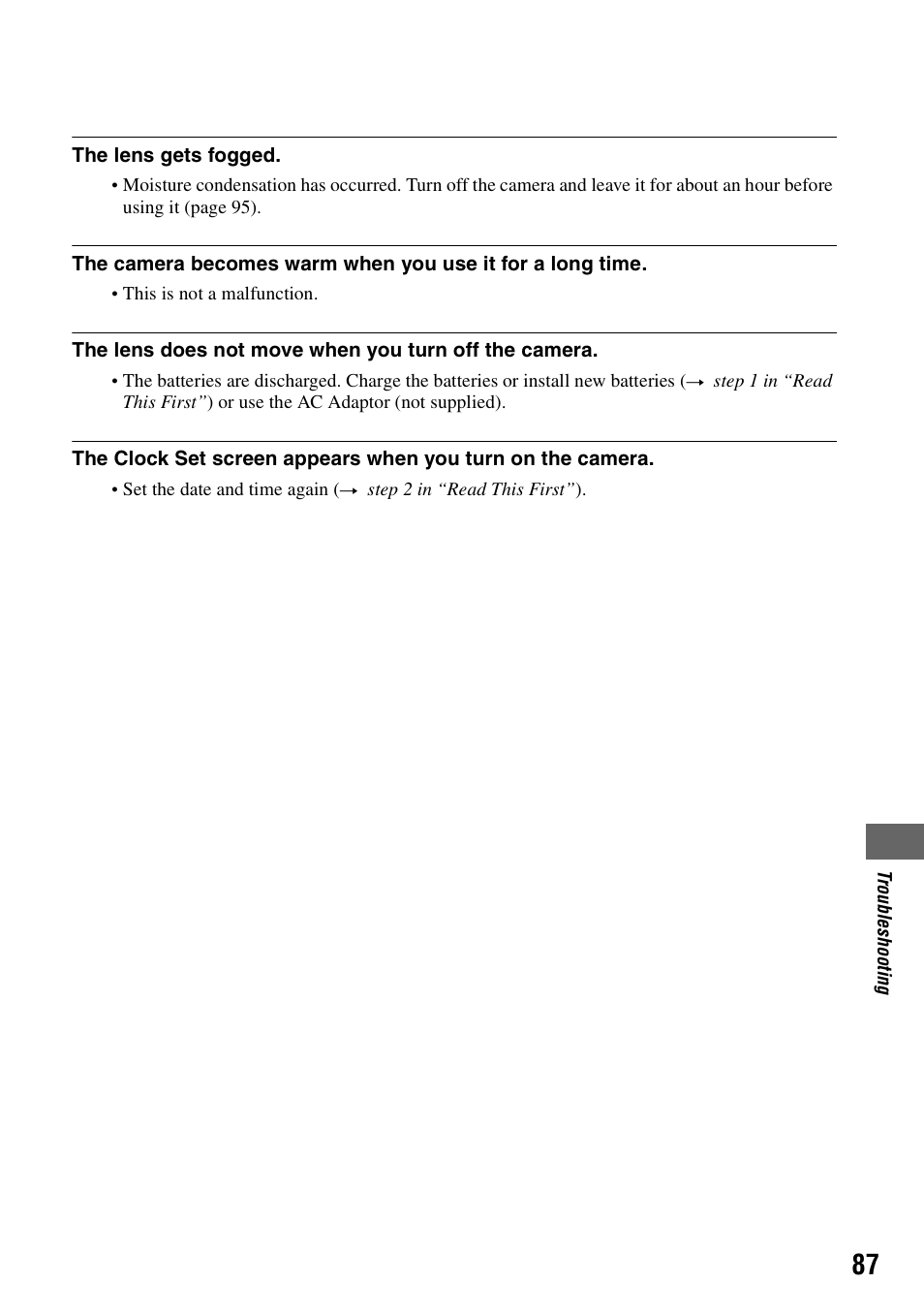 Sony DSC-S90 User Manual | Page 87 / 103